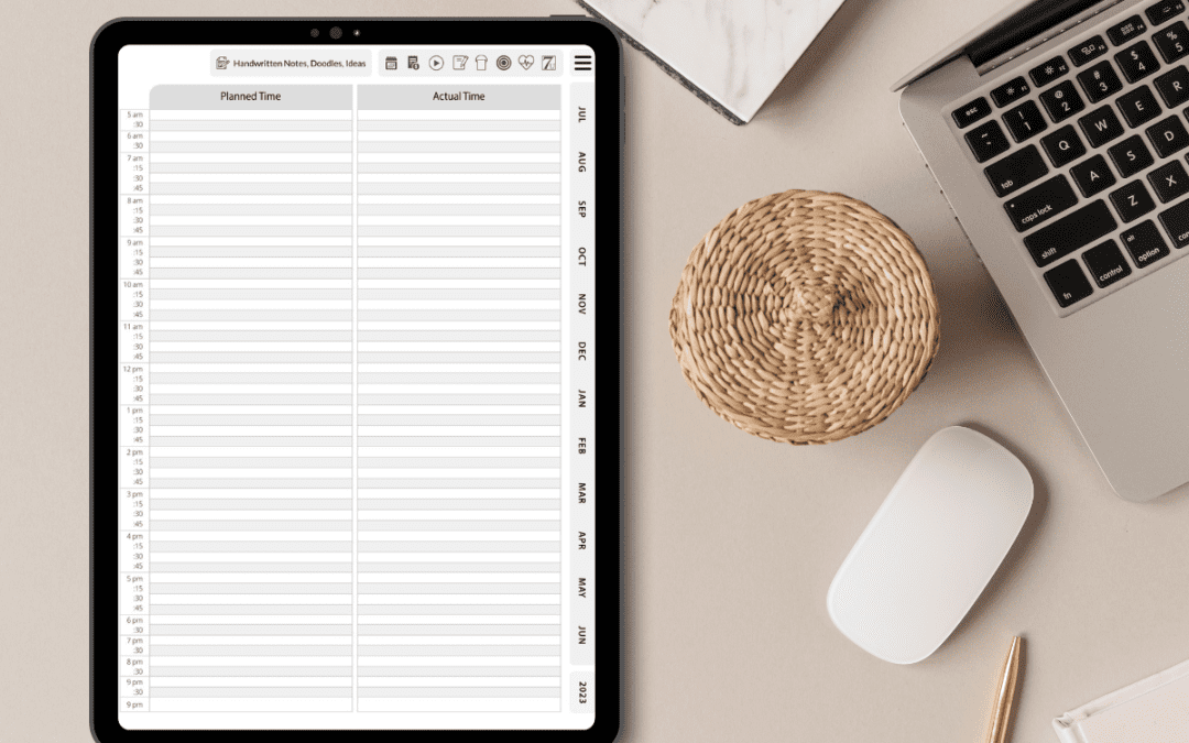 15-Minute Increment Planner: Get Super Organized and Improve Your Time Management Using a 15-Minute Day Planner 