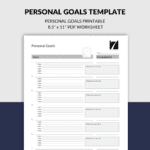 Personal Goals Template