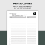 Mental Health Worksheet