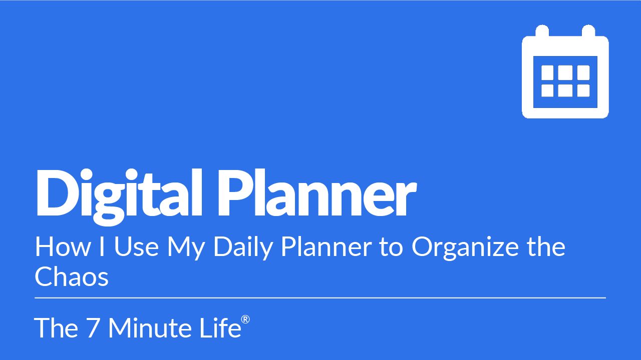 Goodnotes Digital Planner How I Use a Daily Planner to Organize the Chaos Kajabi Webinar Thumbnail