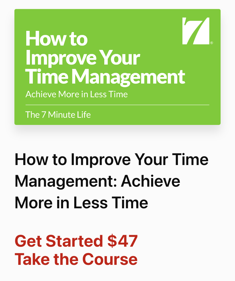 Improve Your Time Management