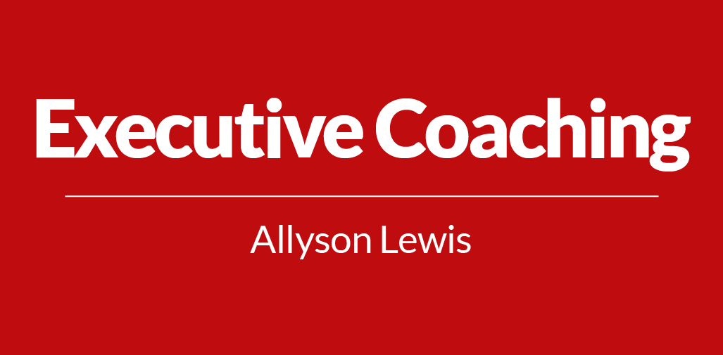 RED Executive Coaching Allyson Lewis BLURB Thumbnail