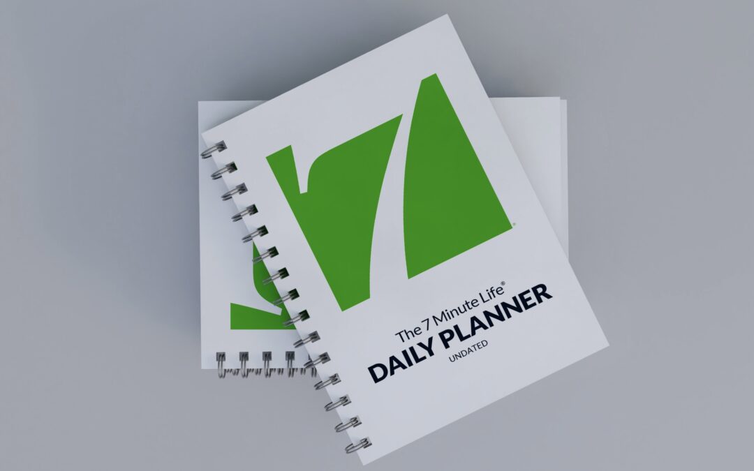 The 7 Minute Life Daily Planner for Productivity